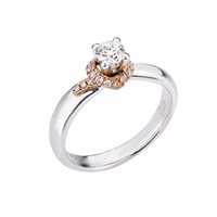 Anillo Polello Mujer in Oro blanco Diamante 0.30 Ct G3333BR2 - G3333BR2